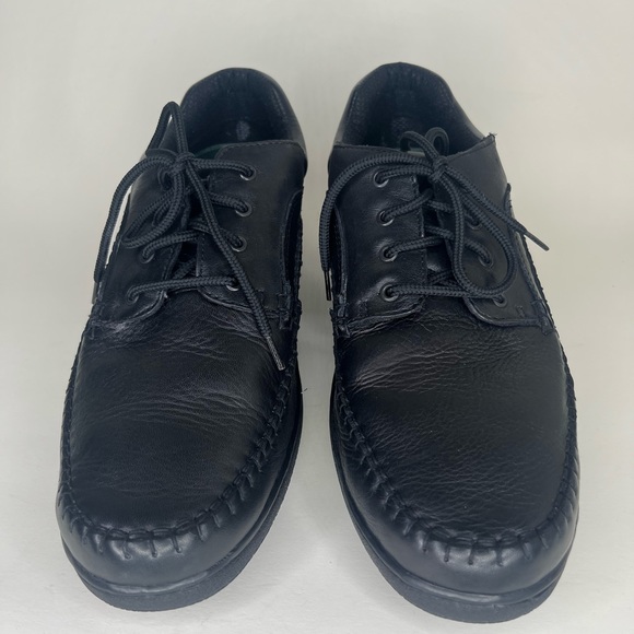 nunn bush mens shoes Size 13M Black Leather Upper lace up walking casual comfort main image 8
